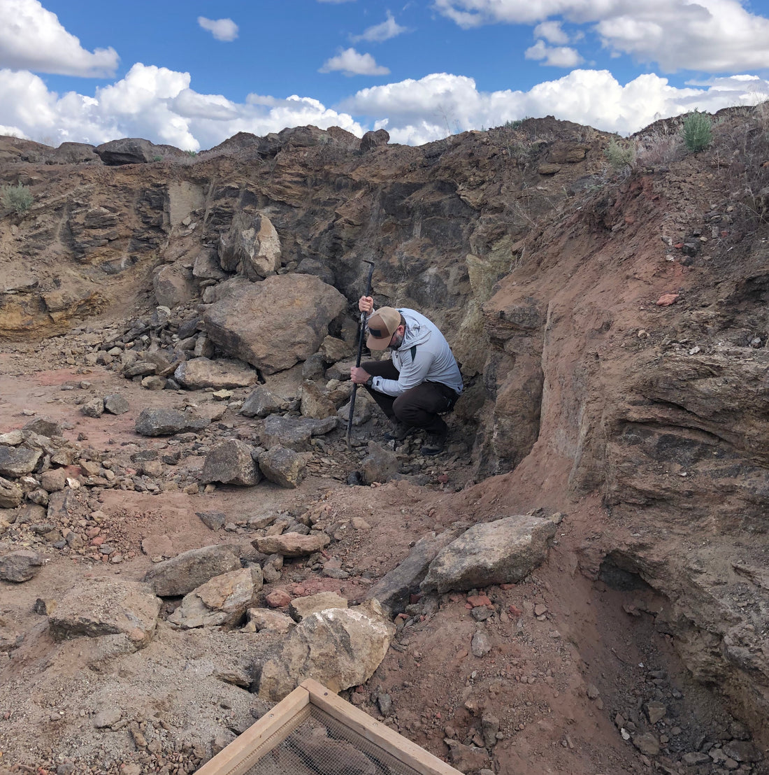 Looking for Sun in Rainy Oregon (Sunstone mining)