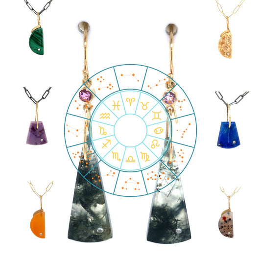 Celebrate your Zodiac Sign by Elements with Astrological Birthstones