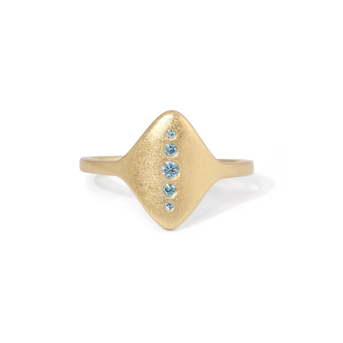 Whidbey Montana Sapphires and Gold Ring
