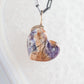 Tiffany Stone and Diamond Gold Heart Pendant