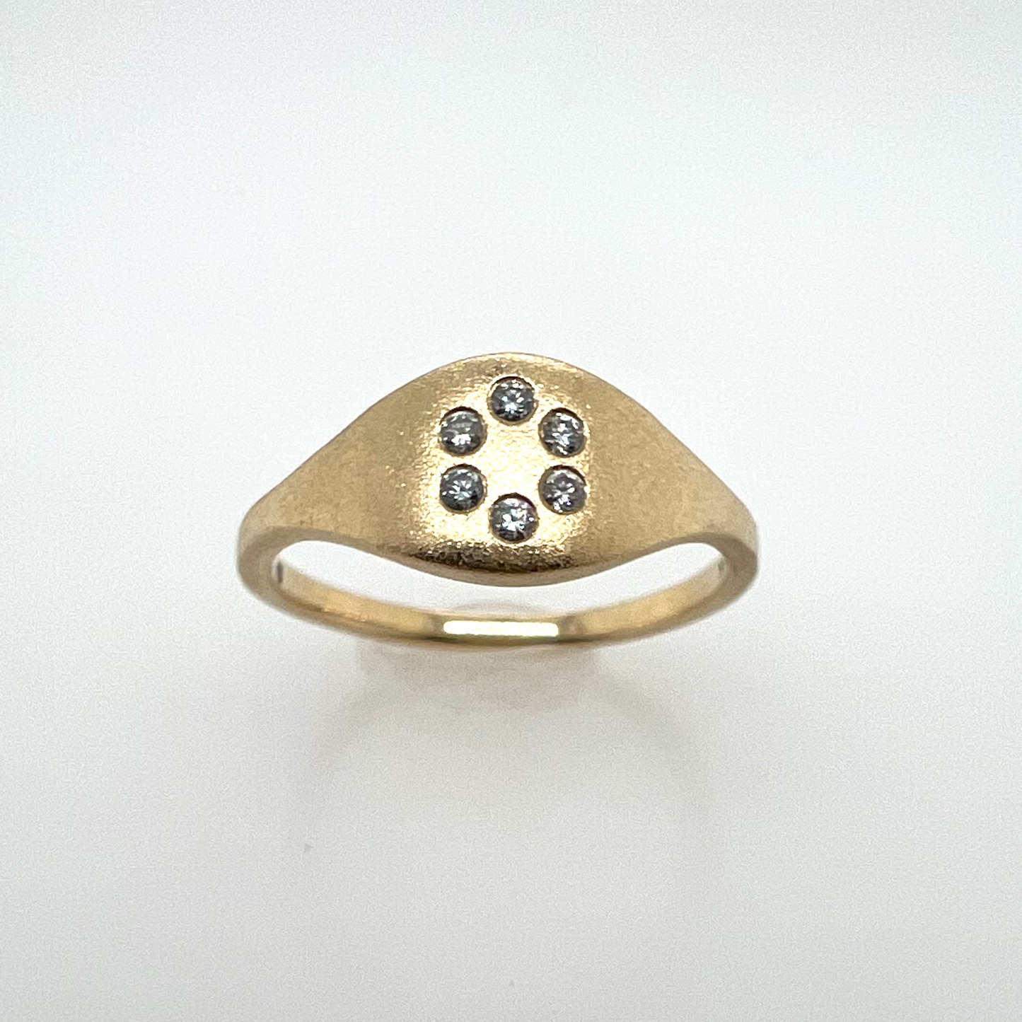 Vashon Diamonds and Gold Ring
