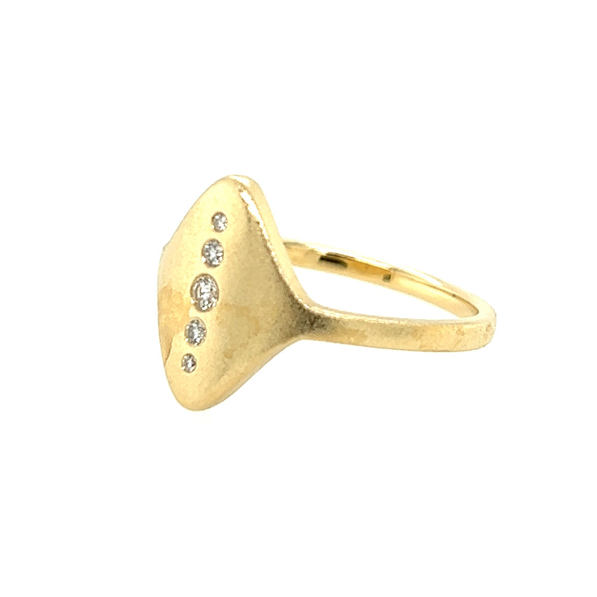 Whidbey Diamonds and Gold Ring