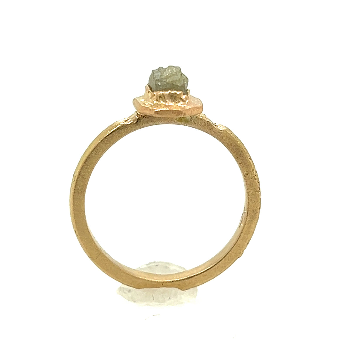 Raw Beauty Diamond Gold Ring