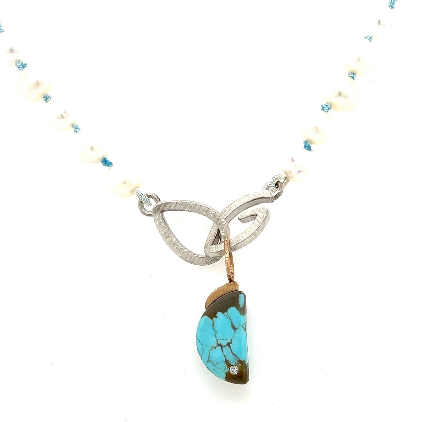 Hand Knotted Pearl Necklace