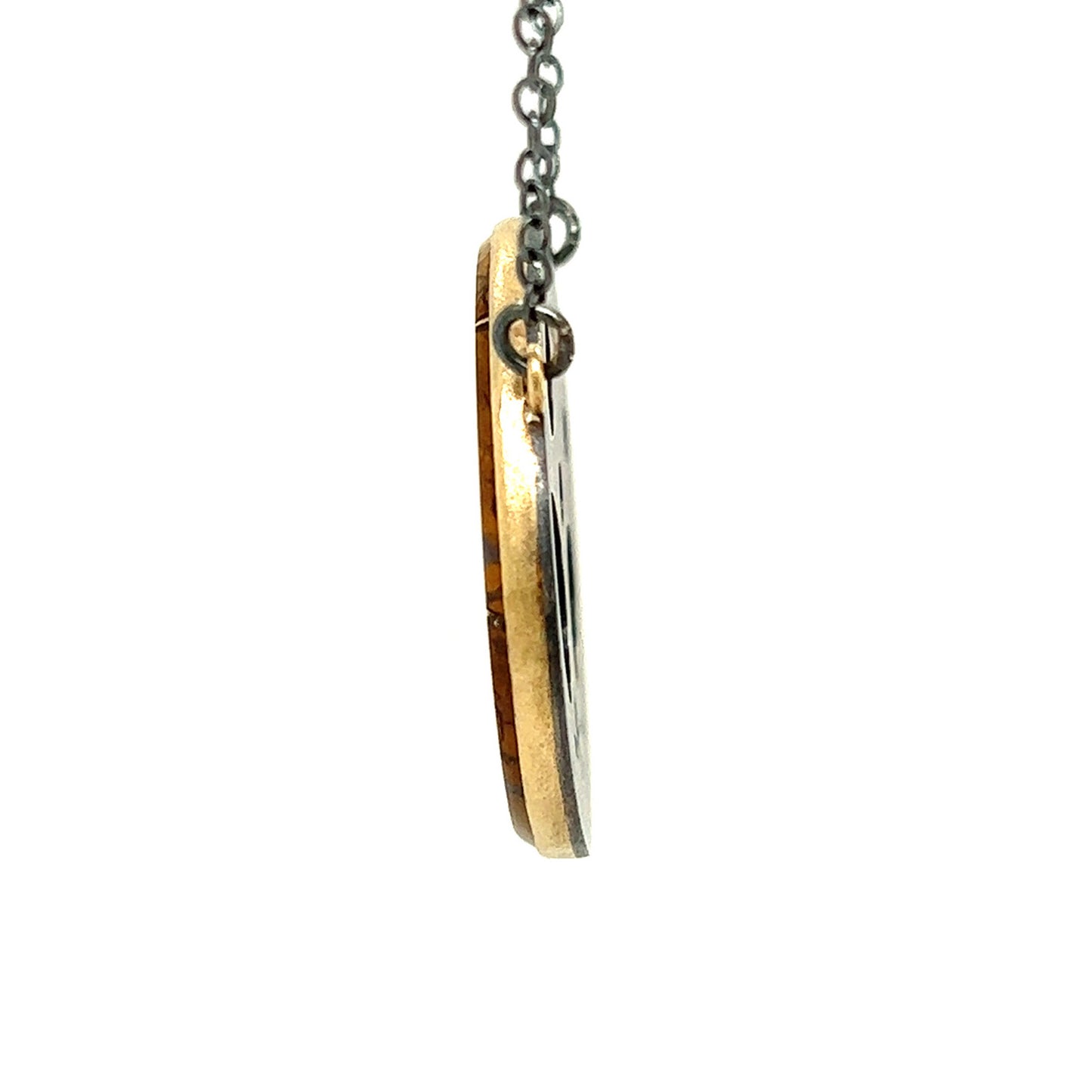 Stone Canyon Agate Gold Kintsugi Necklace