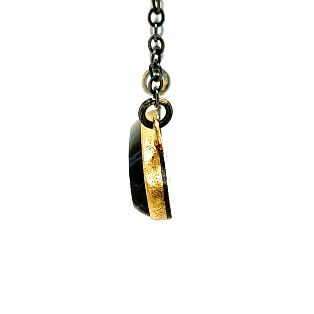 Pietersite Gold Kintsugi Necklace
