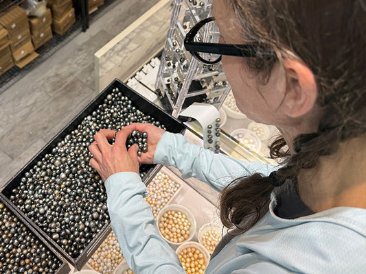 Smoke Beneath Glass: Tahitian Pearls