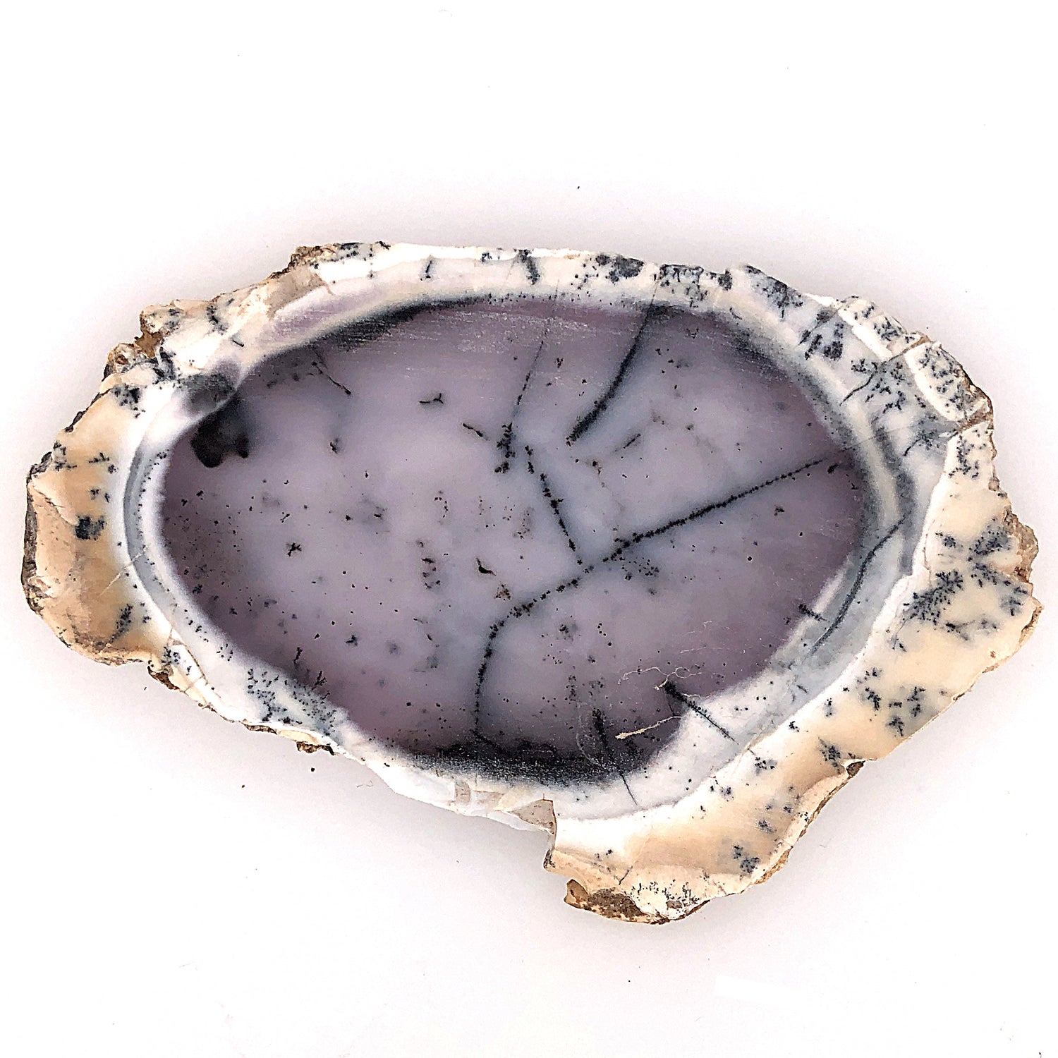 material: dendritic opal agate