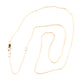 14k Fine Yellow Gold Adjustable Cable Chain