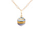 Coffee Colored Rings Tahitian Pearl and Diamonds Gold Charm