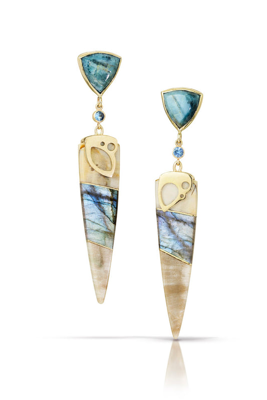 Labradorite, Petrified Wood. Apatite