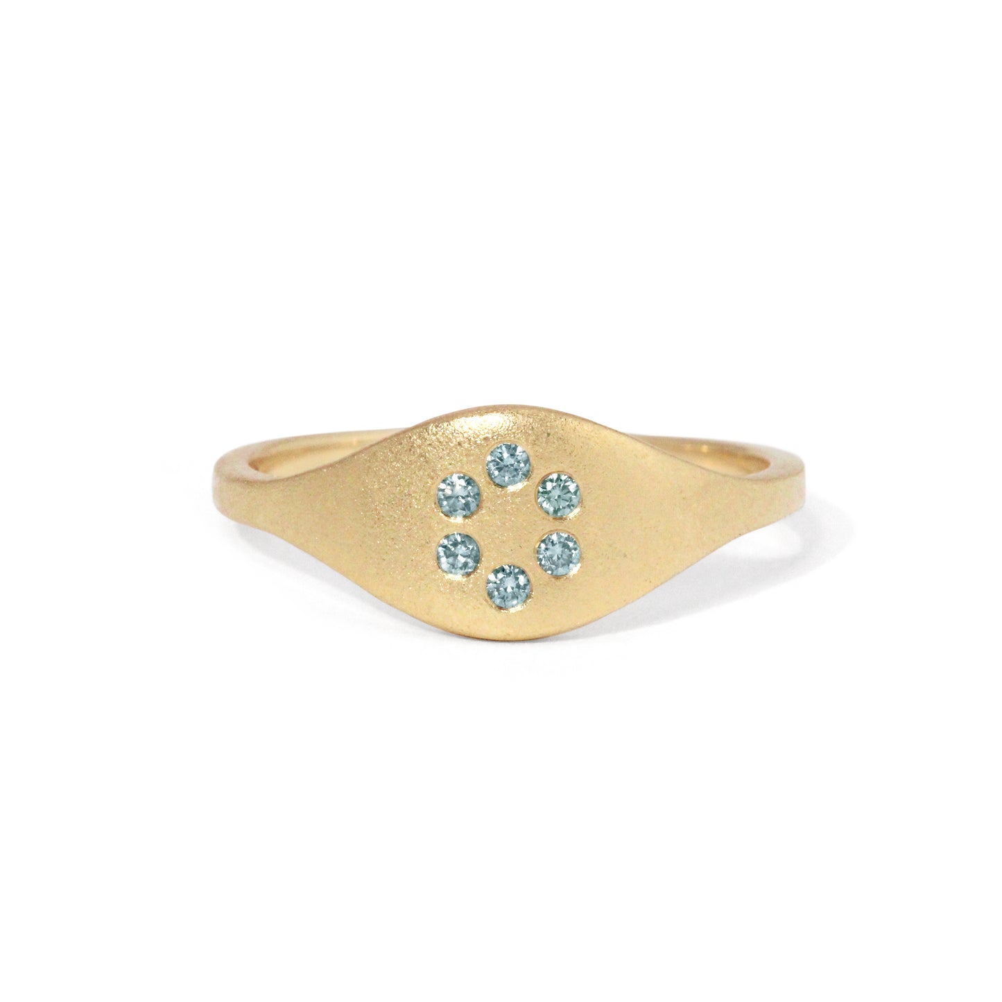 Vashon Montana Sapphires and Gold Ring
