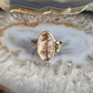 Dendritic Triple Diamond Gold Ring