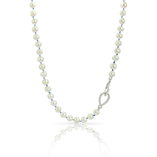 Hand Knotted Pearl Necklace