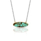 Turquoise Gold Kintsugi Necklace