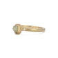 Raw Radiance Diamond Gold Ring