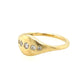 Orcas Diamonds and Gold Ring