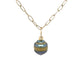 Coffee Colored Rings Tahitian Pearl and Diamonds Gold Charm