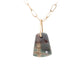 cherry creek jasper gold diamond pebble charm