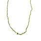 Hand Knotted Jade and Gold Necklace with Tahitian Pearl