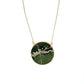 Ocean Jasper Gold Kintsugi Necklace