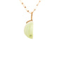 lemon chrysoprase gold an diamond moon charm