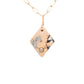maligano jasper gold diamond charm