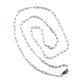 Sterling Silver Paperclip Chain with Patina