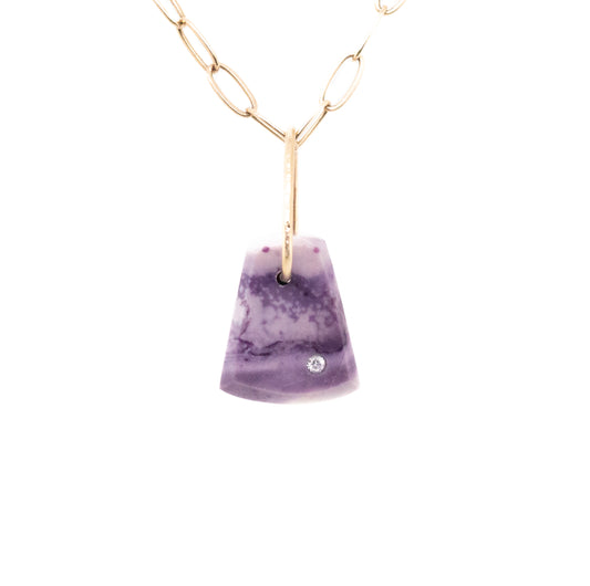 tiffany stone gold diamond pebble charm
