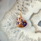 Tiffany Stone and Diamond Gold Heart Pendant