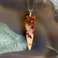 Owyhee Dendritic Jasper Diamond and Gold Pendant