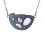 Amethyst, Tourmaline, and Diamond Gold Kintsugi Necklace