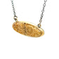 Fossilized Coral Gold Kintsugi Necklace