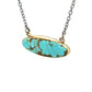 Turquoise Gold Kintsugi Necklace